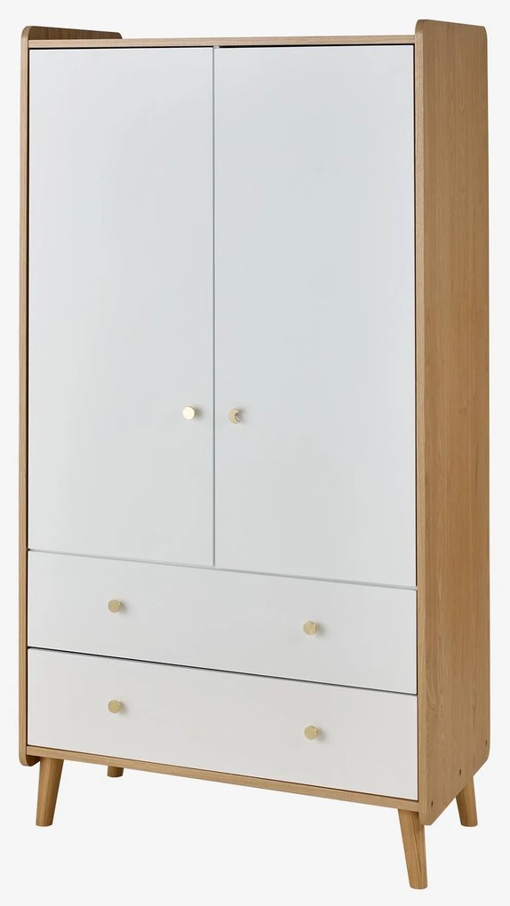 Roupeiro de 2 portas, Moonlight branco