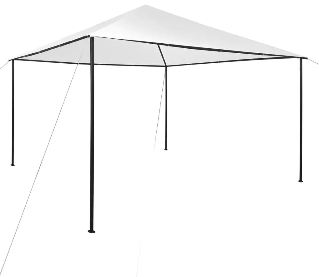 vidaXL Gazebo 4x4x3 m 180 g/m² branco