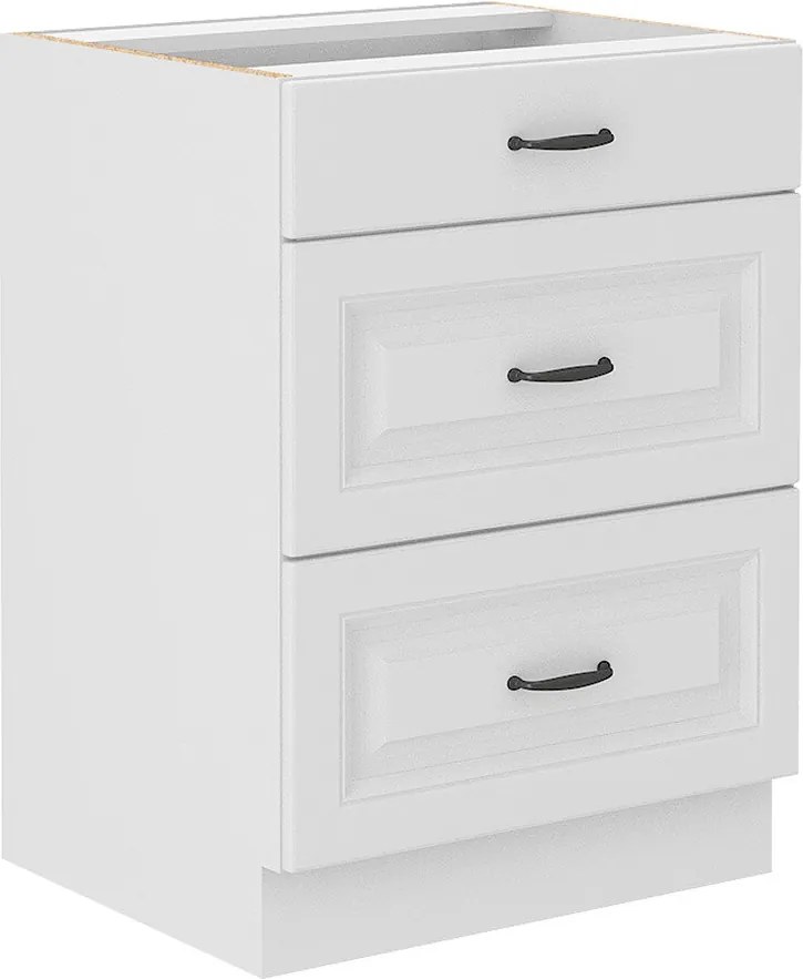 Armário modular com gavetas Retro White 108
