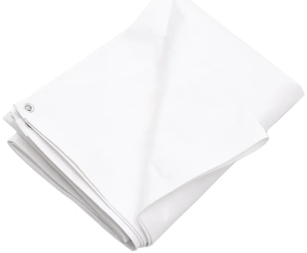 Lona 260 g/m² 8x10 m PEAD branco