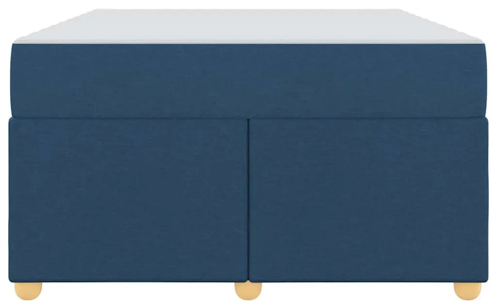 Estrutura de cama com colchão Outros Azul 120 x 200 cm tecido