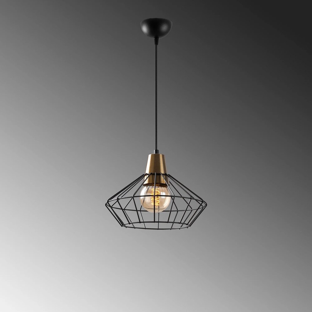 Chandelier Wire – Preto – 30 x 30 cm