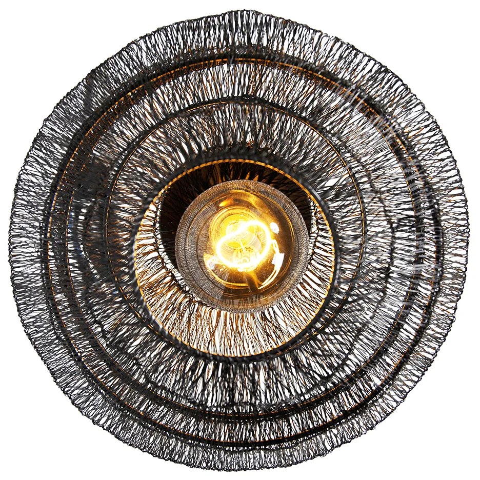 Candeeiro de teto oriental preto 25 cm - Vadi Oriental