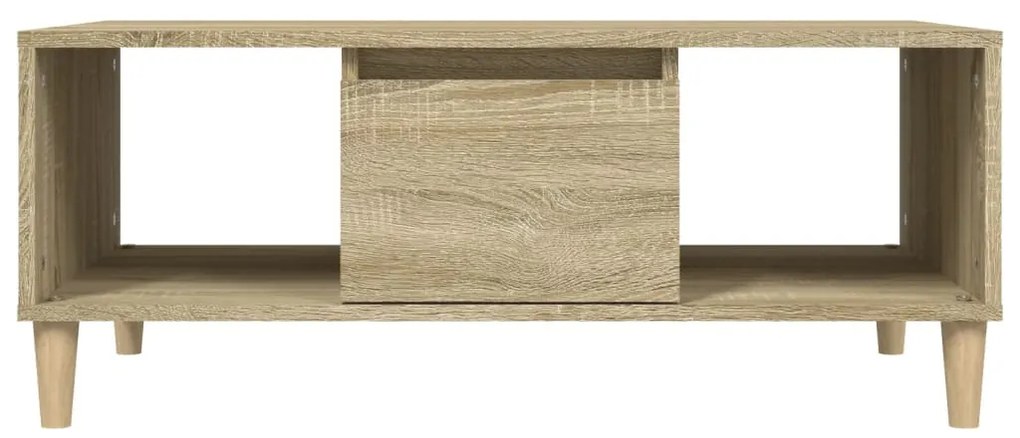 Mesa de centro 90x50x36,5 cm derivados madeira carvalho sonoma