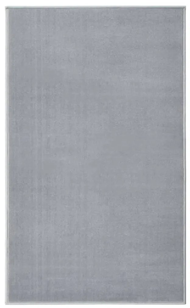 vidaXL Passadeira 100x150 cm polipropileno cinzento