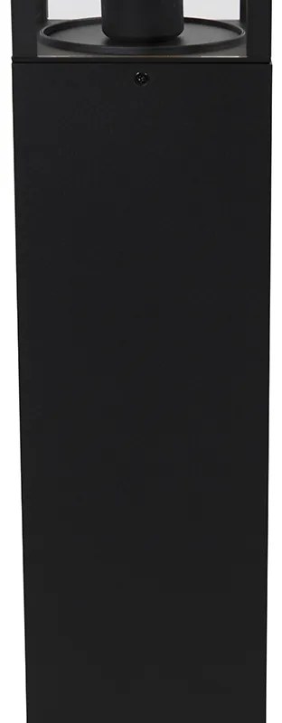 Candeeiro de pé industrial para exterior preto 80 cm IP44 - Charlois Design,Industrial