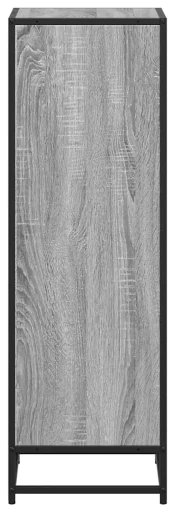 Estante 40x35x107,5 cm derivados de madeira cinzento sonoma