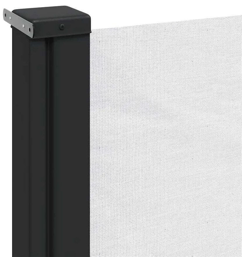 Toldo lateral retrátil 160x600 cm branco