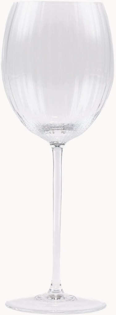 Copos de vinho branco artesanais Lyon, conjunto de 2