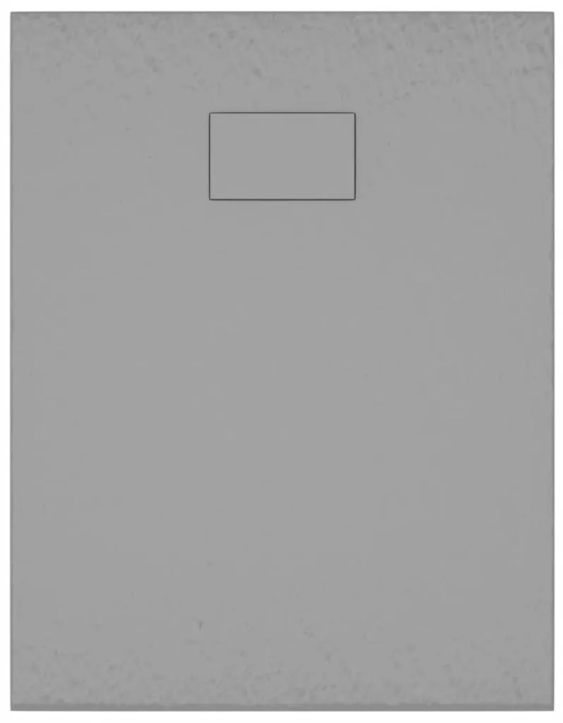 Base de chuveiro SMC 90x70 cm cinzento