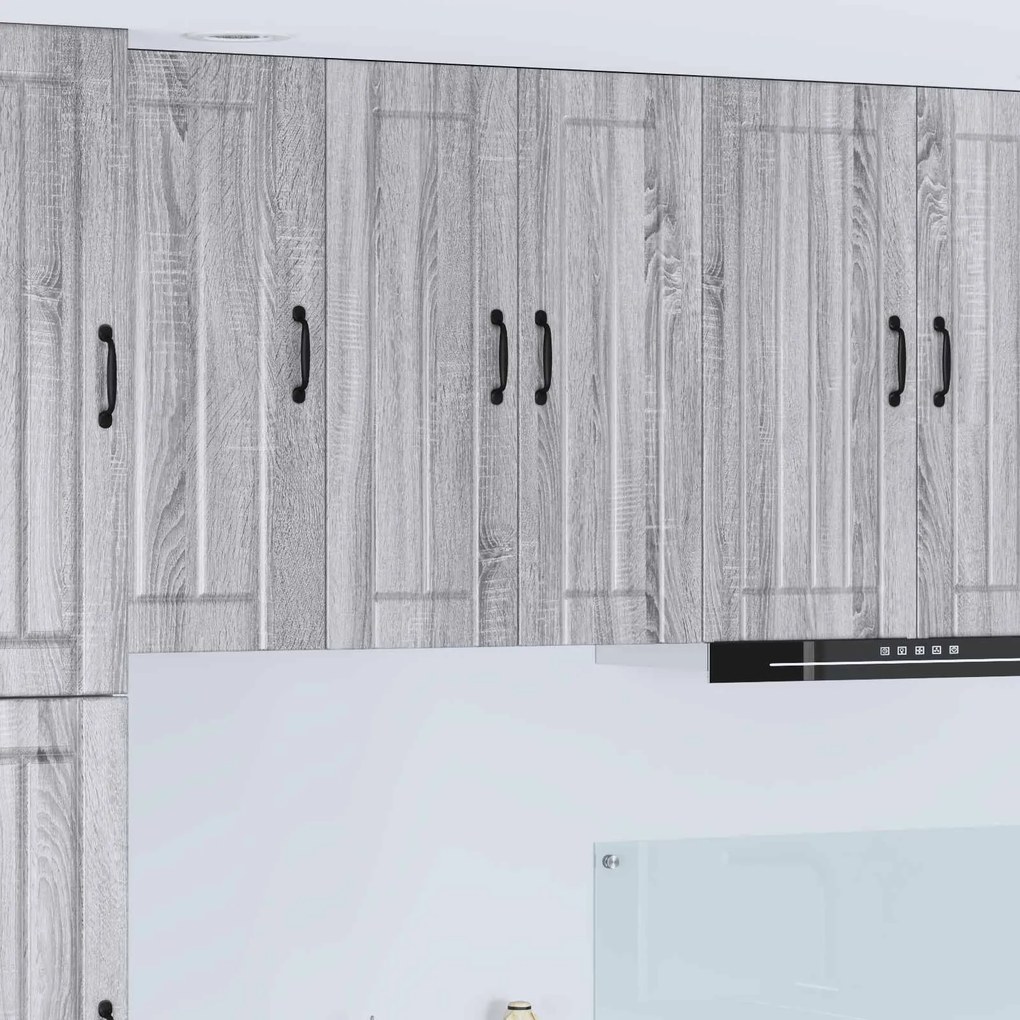 vidaXL Armário de Cozinha Cinza Sonoma 60 x 31 x 80 cm