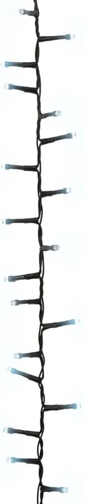 Cordão de luzes compacto 3000 luzes LED 65 m PVC branco frio