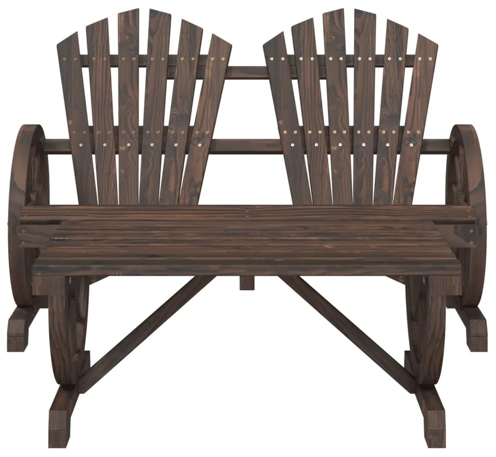 4 pcs conjunto lounge de jardim madeira de abeto maciça