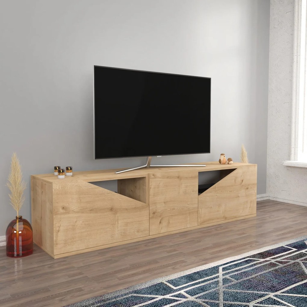 Móvel TV Carson – Carvalho – 160 cm x 35,3 cm x 40 cm