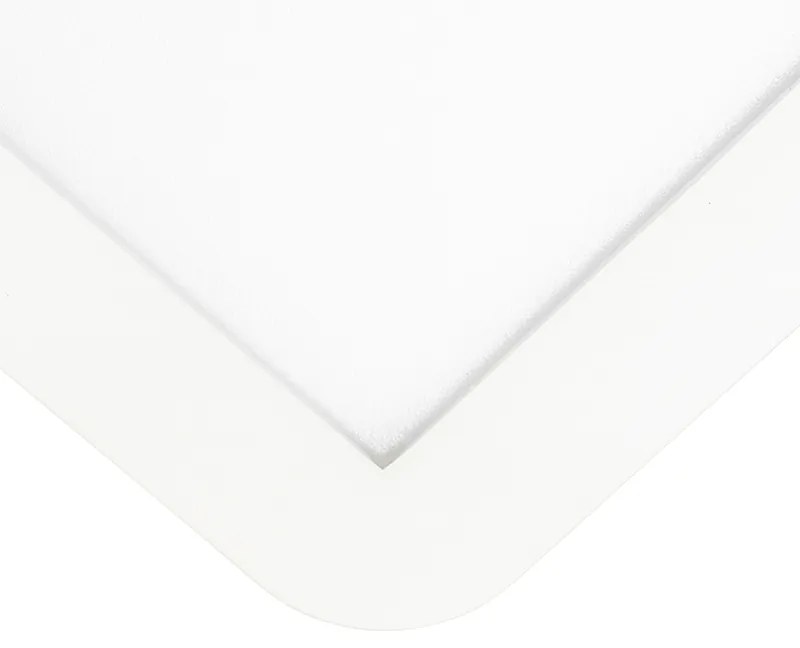 Candeeiro de tecto branco 22,5 cm com LED 3 passos regulável IP44 - Steve Moderno