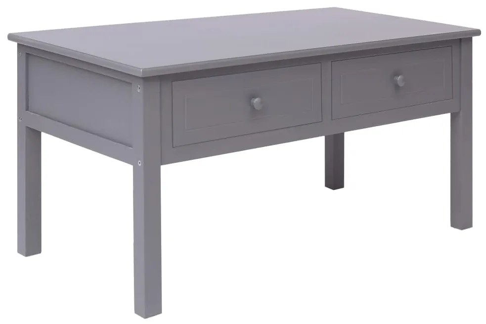 vidaXL Mesa de centro 100x50x45 cm madeira cinzento