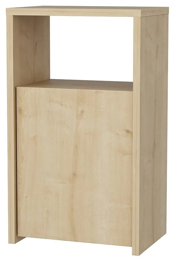 Mesa de Cabeceira Carlin – Carvalho – 36 cm x 25,3 cm x 61,4 cm