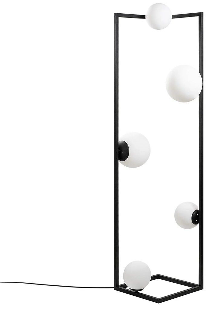 Candeeiro de Pé Corner – Preto – 35 x 35 x 157 cm