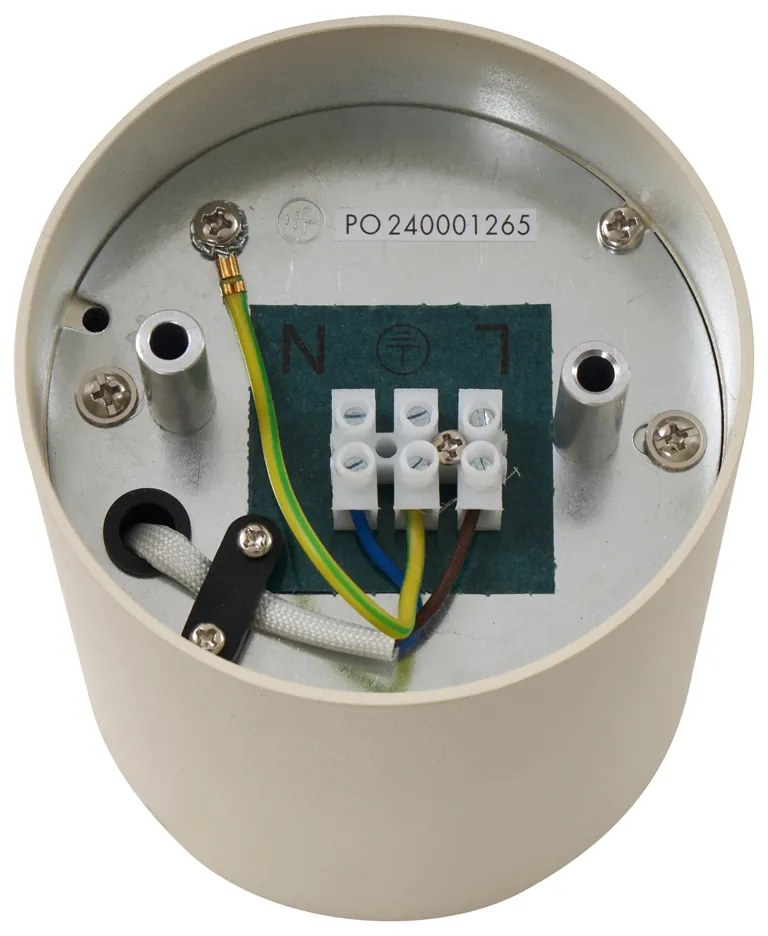 Foco embutido moderno bege GU10 50mm redondo - Deep