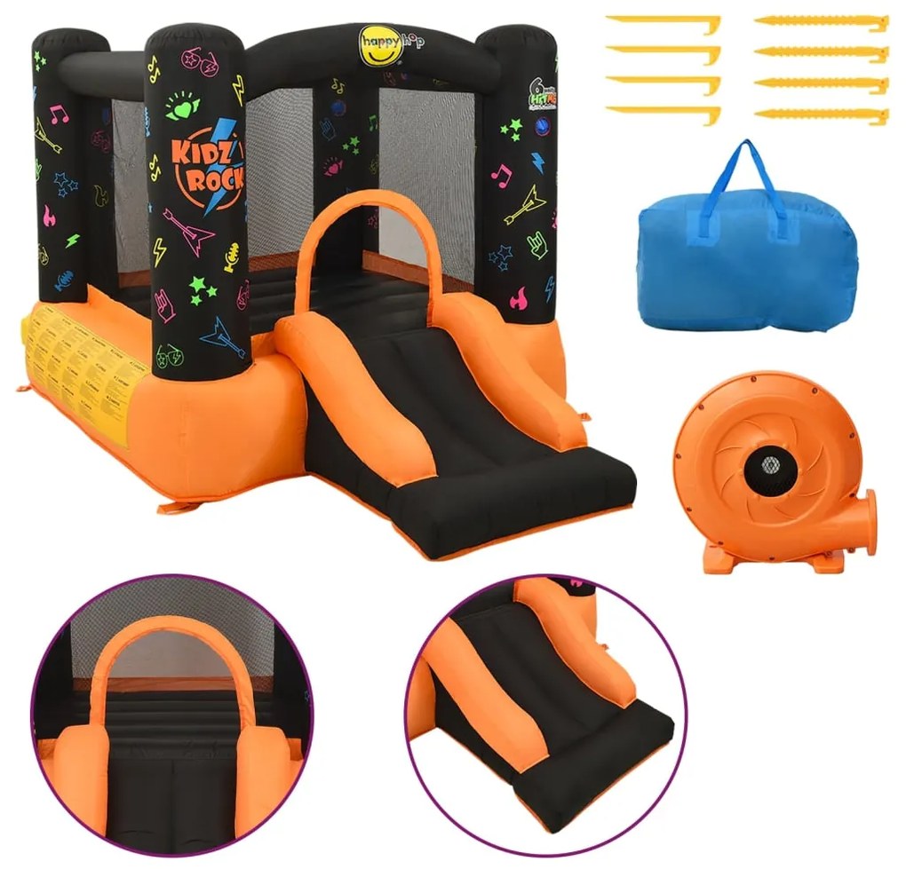 93241 Happy Hop Insuflável com escorrega 210x280x170 cm PVC