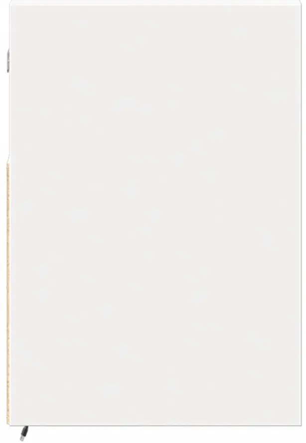 Móvel de parede para TV com luzes LED 100x31x45 cm branco
