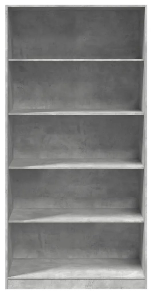 Roupeiro 100x50x200 cm derivados de madeira cinzento cimento