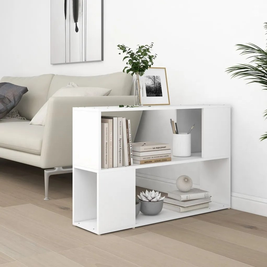 Estante 100x24x63 cm derivados de madeira branco