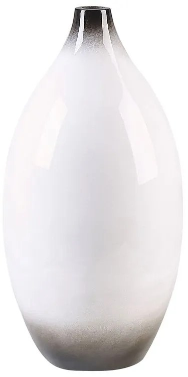 Vaso decorativo 46 cm branco BAEZA Beliani