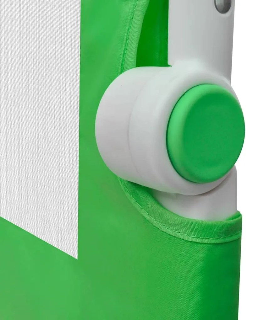 Toddler Barra de segurança para cama 102 x 42 cm verde