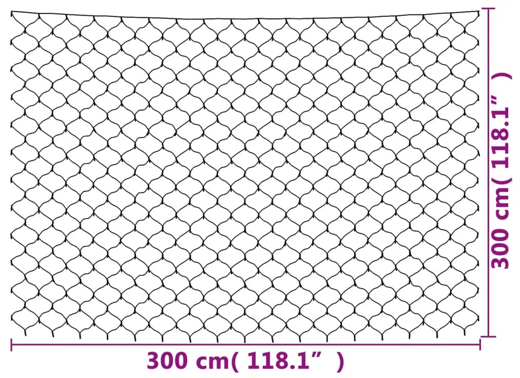Rede luzes de natal 3x3 m 306 luzes LED int/ext colorido