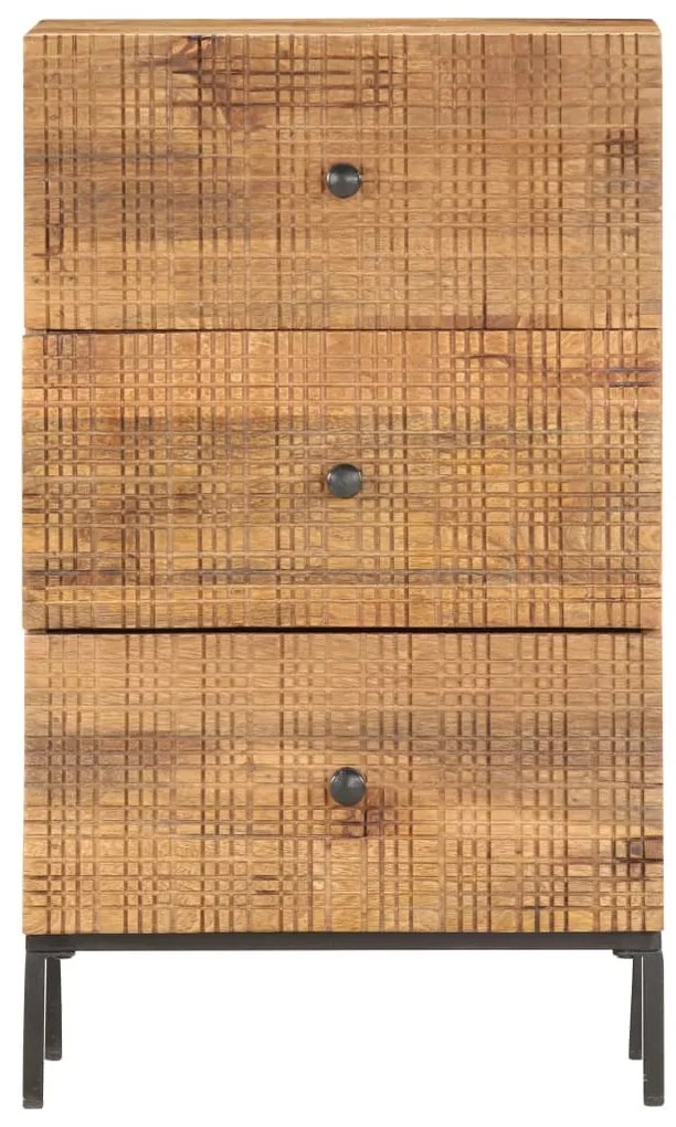 Aparador 45x30x75 cm madeira de mangueira maciça