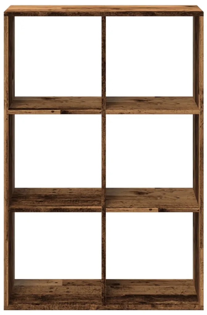 Estante divisória 69,5x29x103,5 cm deriv. madeira madeira velha