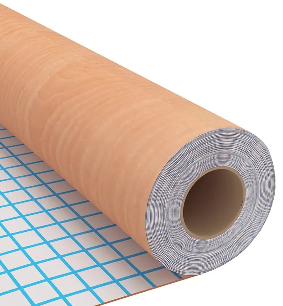 Autocolante para móveis 2 pcs 500x90cm PVC cor carvalho japonês