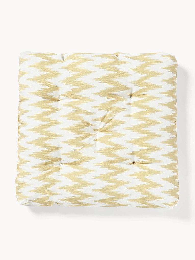 Almofada de assento para exterior com padrão Ikat Maillot