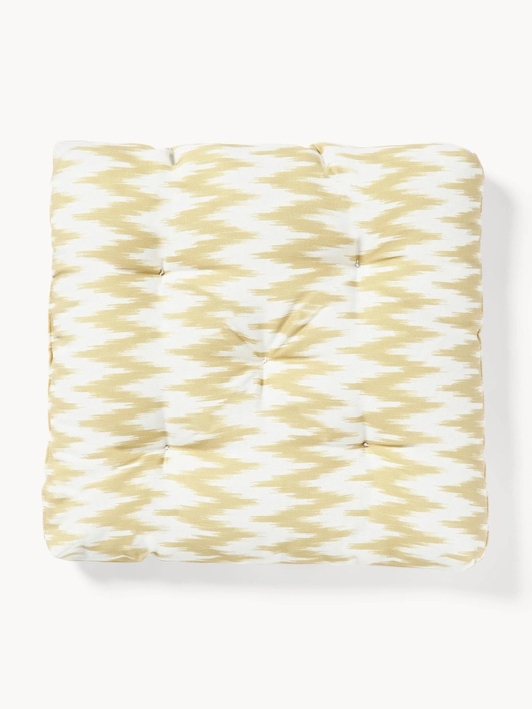 Almofada de assento para exterior Maillot com padrão ikat