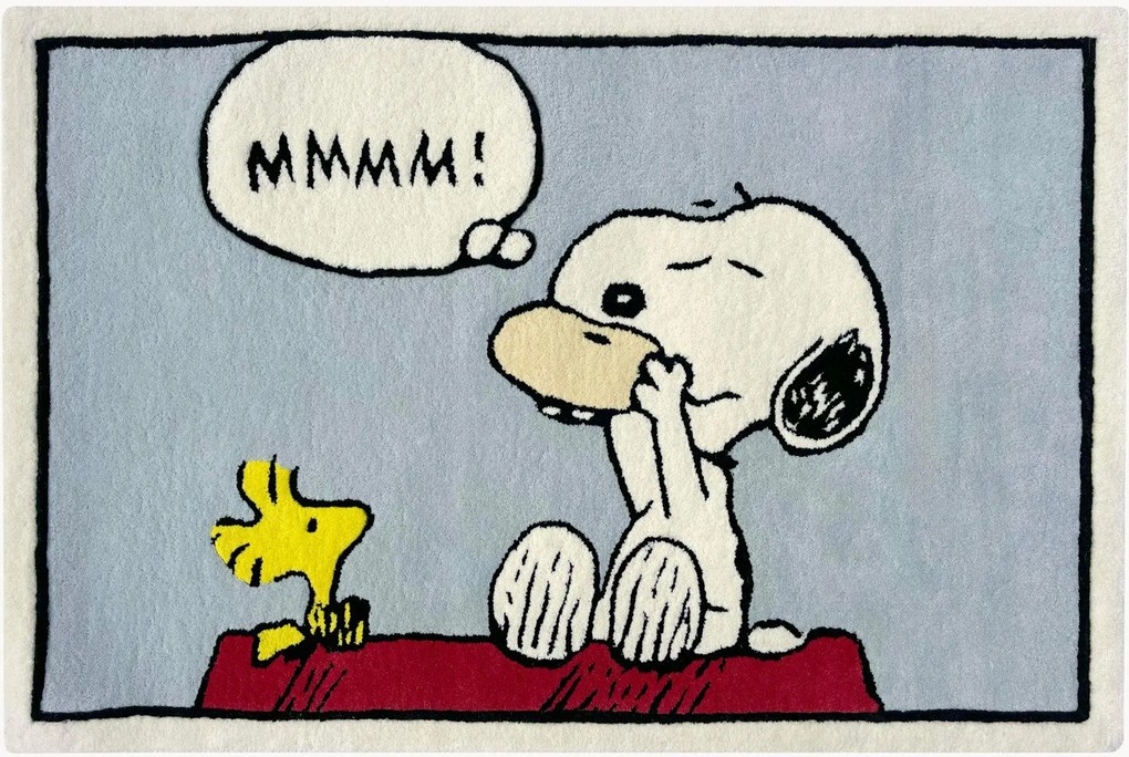 Tapete em lã da Nova Zelândia Peanuts - Comic MMM