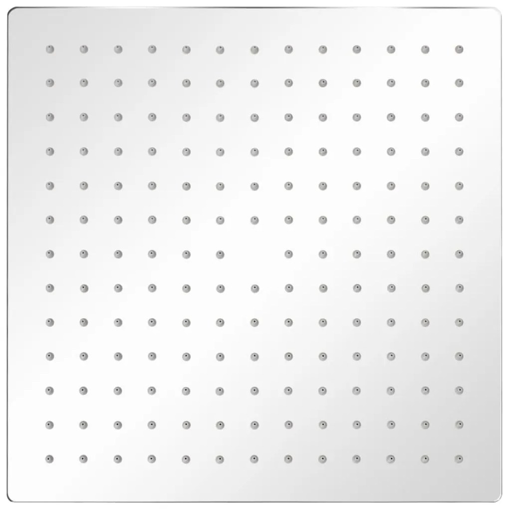 Cabeça de chuveiro 2 pcs aço inoxidável 30x30 cm