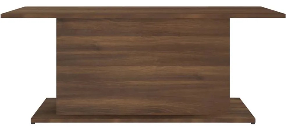 Mesa de centro derivados de madeira carvalho castanho