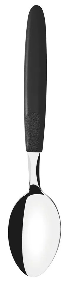 Colher Mesa Ipanema Cabo Polipropileno Preto Pack 3