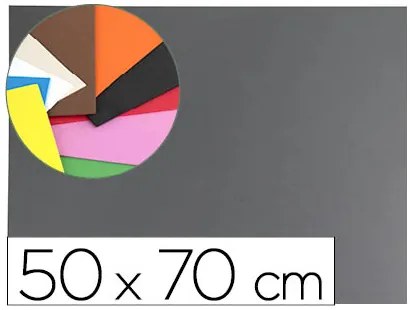 Goma Eva 50x70 cm 60gr 1,5 mm Espessura Cinza
