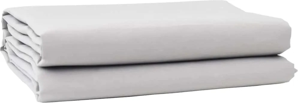 vidaXL Substituição de Toldos Cinzento-claro 1000 x 160 cm