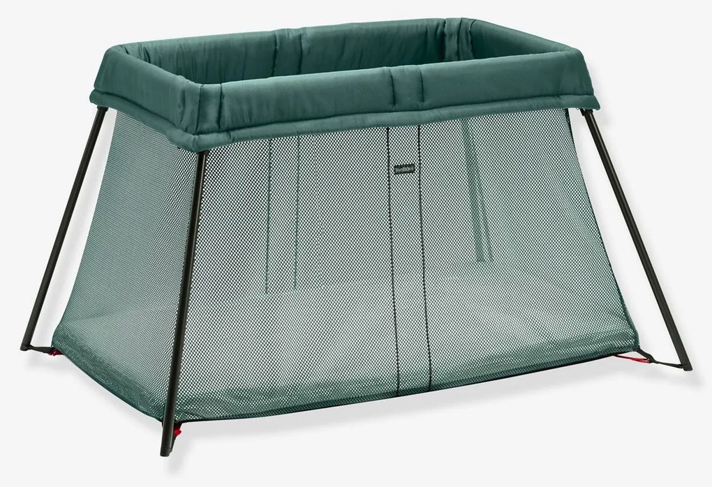 Cama de viagem Light, BABYBJORN verde medio liso