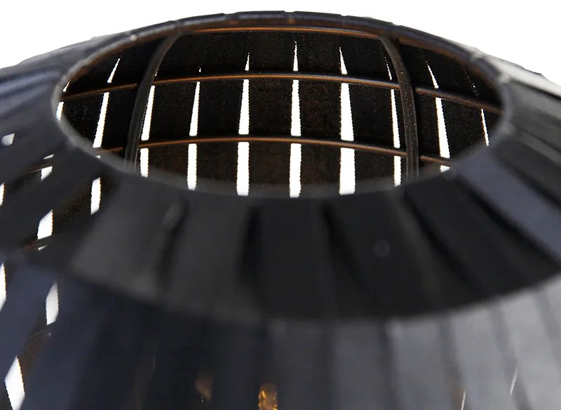 Candeeiro de mesa moderno tripé preto - Zoë Moderno