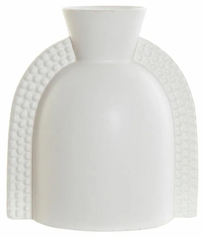 Vaso DKD Home Decor Branco Dolomite Moderno (15 x 11.3 x 16.9 cm)