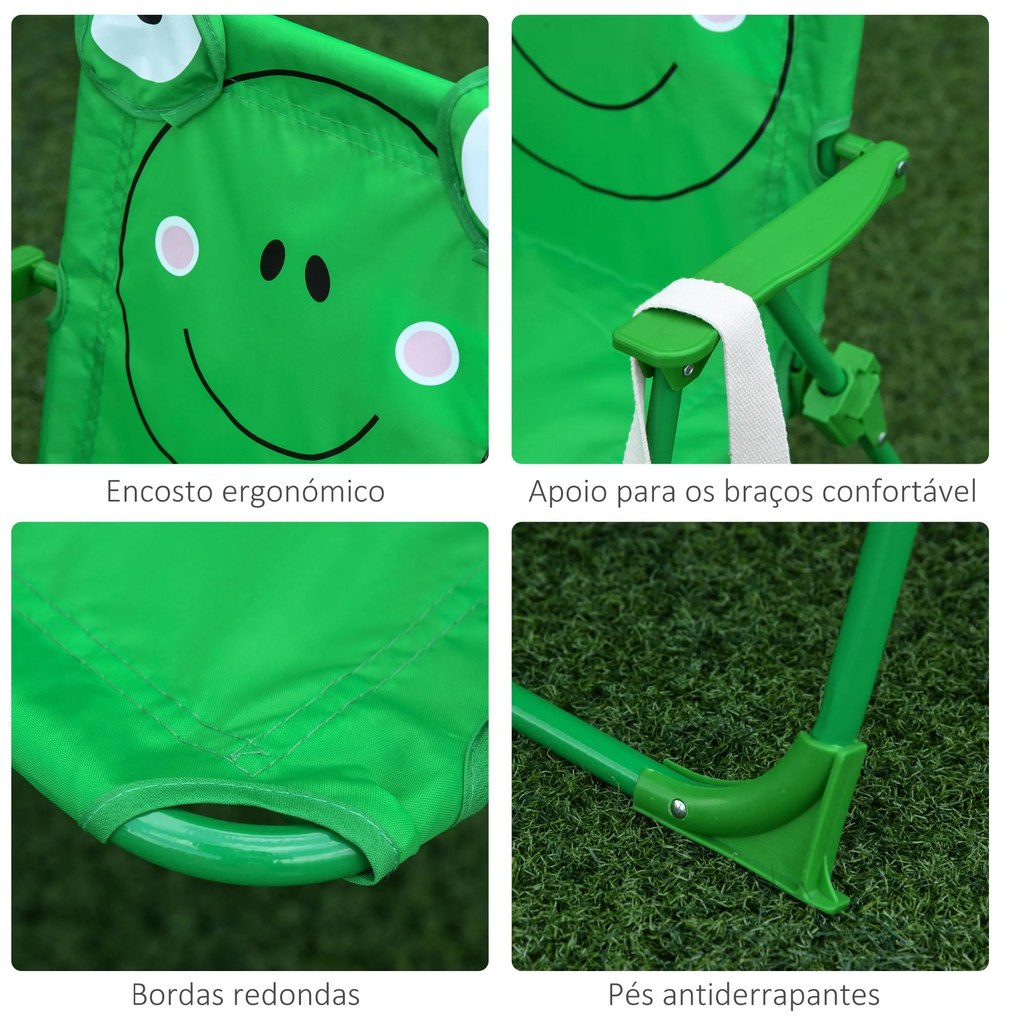 Conjunto de Mesa e Cadeira de Jardim Conjunto de Picnic Dobrável para