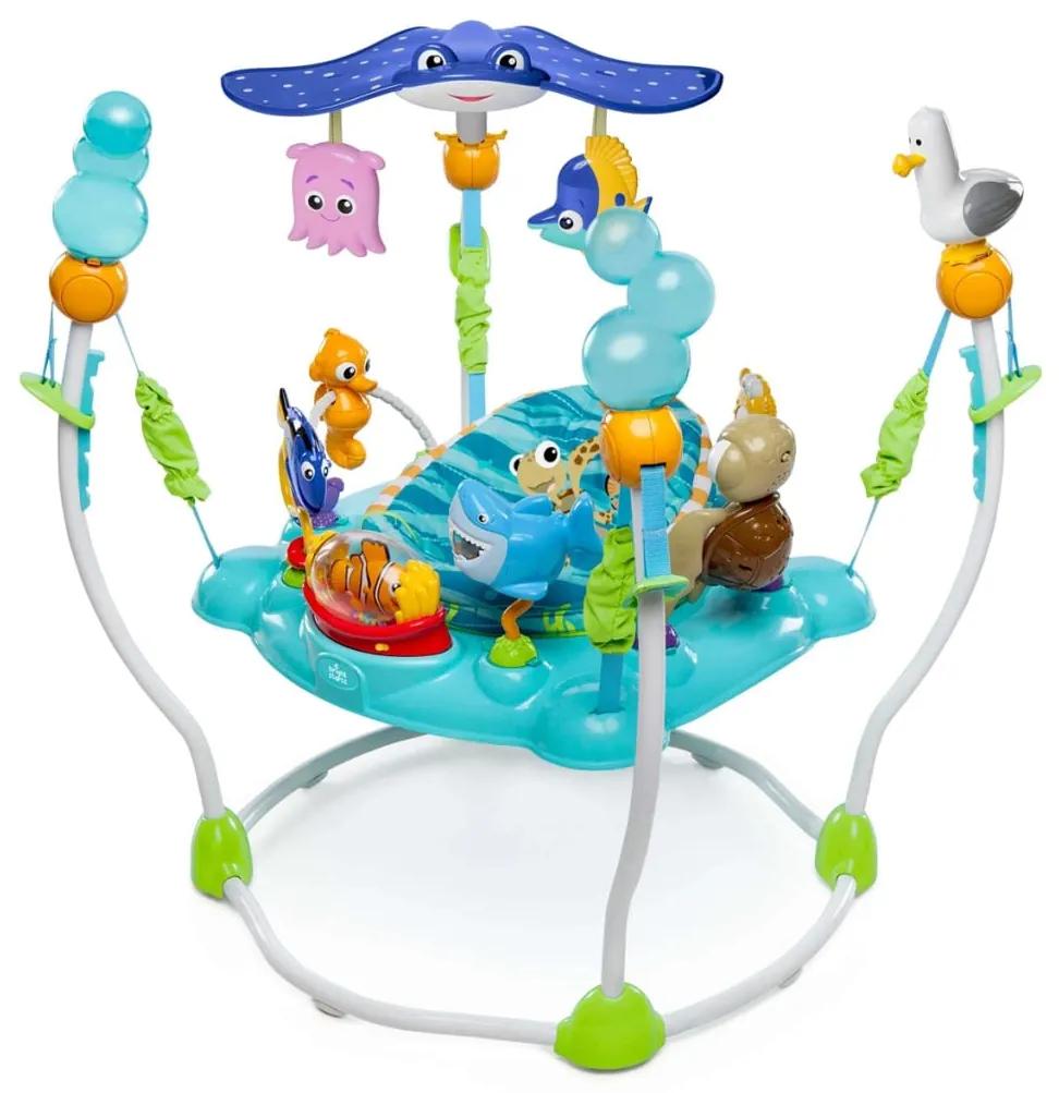 411182 Disney Cadeira baloiço atividades p/ bebé "Finding Nemo" azul K60701