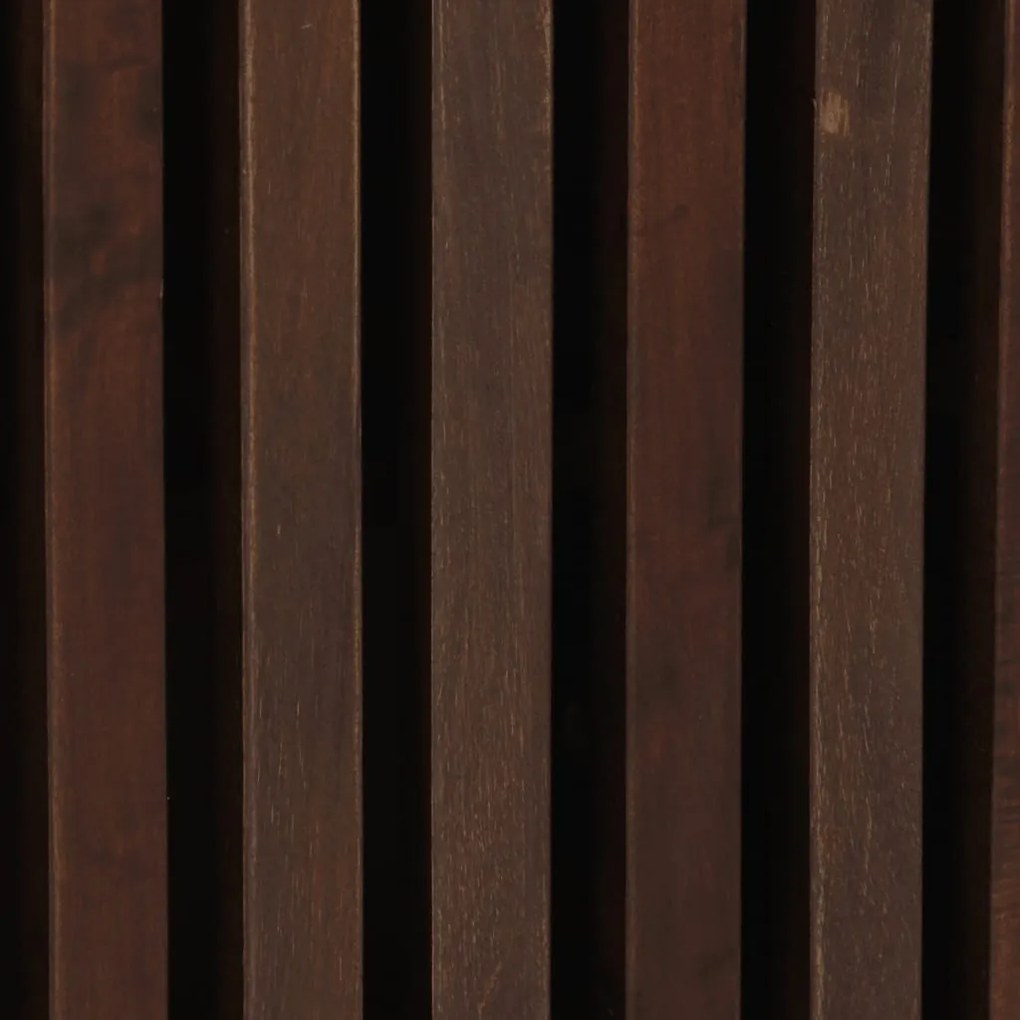 Armário de parede p/ casa de banho mangueira maciça castanho