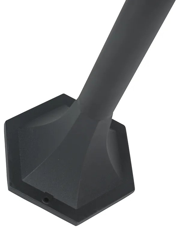 Candeeiro de exterior rústico preto IP44 - Guardado