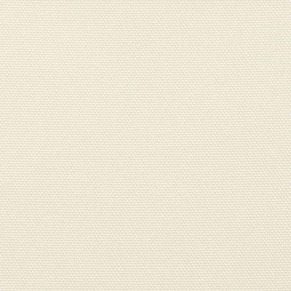 Para-sol estilo vela 2x2x2 m oxford 100% poliéster creme