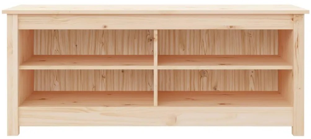 Banco sapateira 110x38x45,5 cm pinho maciço